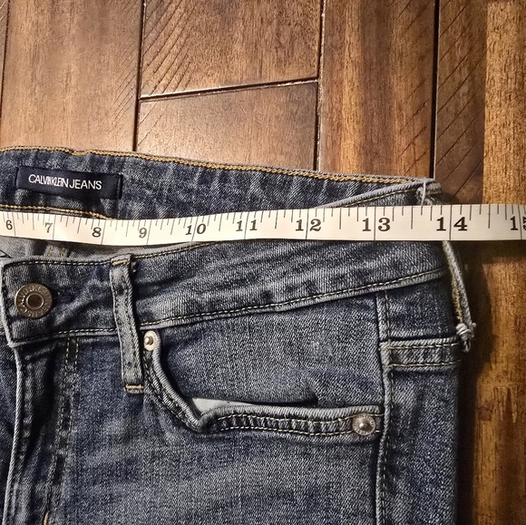 Calvin Klein Straight Leg Denim - Picture 9 of 12